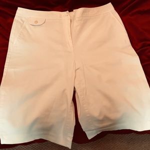 White Shorts women’s Size 14